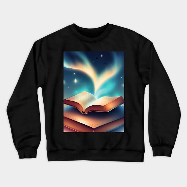 book aesthetic Crewneck Sweatshirt by Grafik2